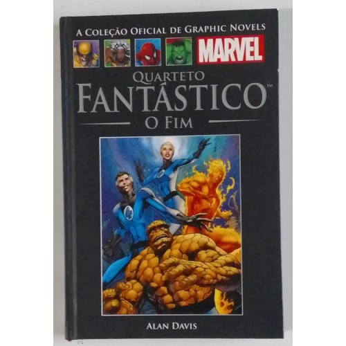 COLEÇÃO OFICIAL  DA GRAPHIC NOVELS (CAPA DURA) QUARTETO FANTÁSTICO