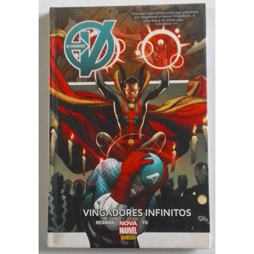 OS VINGADORES - VINGADORES INFINITOS  HICKMAN & YU (CAPA DURA)