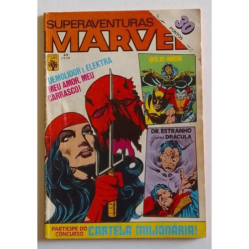 SUPERAVENTURAS MARVEL NÚMERO 20 (FORMATINHO)