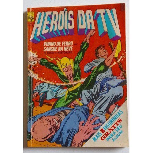 HERÓIS DA TV NÚMERO 21COM AS FIGURINHAS CONFORME DESCRITO (FORMATINHO)