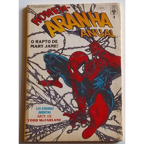 HOMEM ARANHA ANUAL NÚMERO 01 ( FORMATINHO )