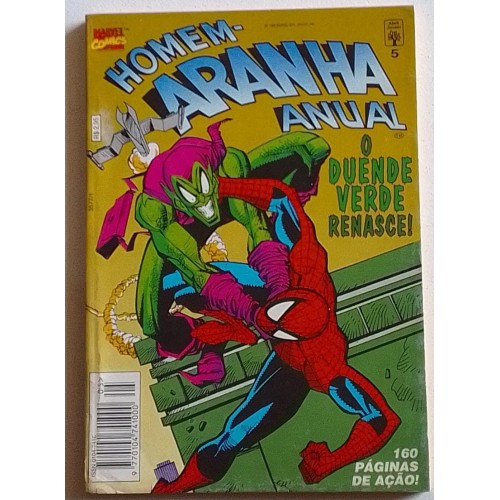 HOMEM ARANHA ANUAL NÚMERO 05  ( FORMATINHO )