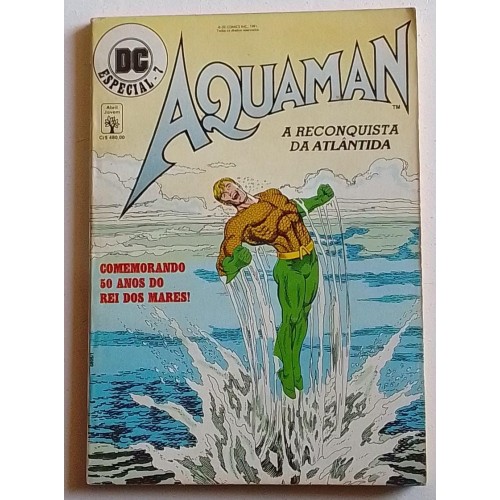 DC ESPECIAL NÚMERO 07 AQUAMAN (FORMATINHO)