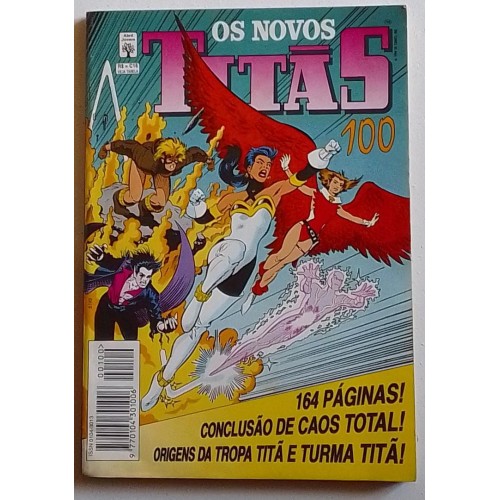 OS NOVOS TITÃS NÚMERO 100  ( FORMATINHO )
