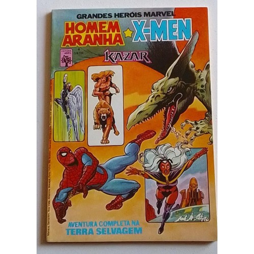 GRANDES HERÓIS MARVEL NÚMERO 04  ( FORMATINHO )