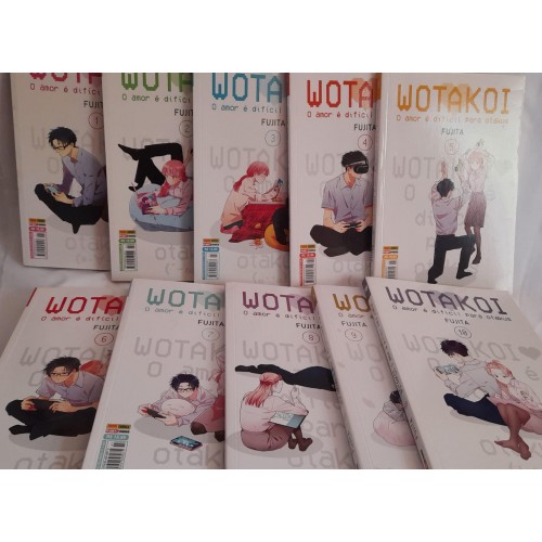 WOTAKOI:O AMOR É DIFICIL PARA OTAKUS VOLUME 1 A 10