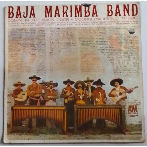 LP  BAJA MARIMBA BAND COMIN IN THE BACK DOOR MOONGLOW  ( PICNIC THEME )