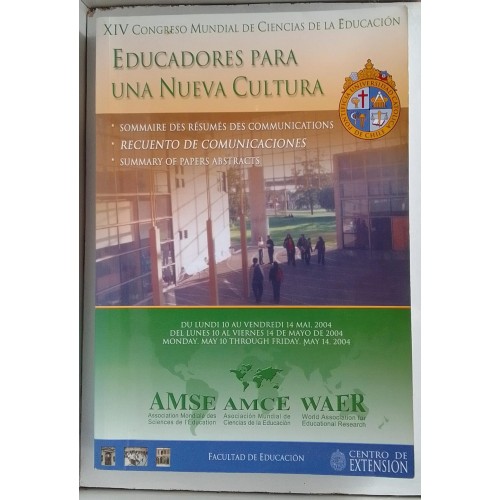XIV CONGRESO MUNDIAL DE CIENCIAS DE LA EDUCACIÓN
