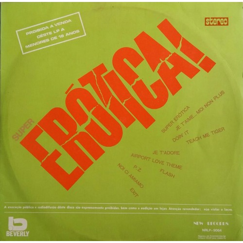 LP SUPER ERÓTICA 