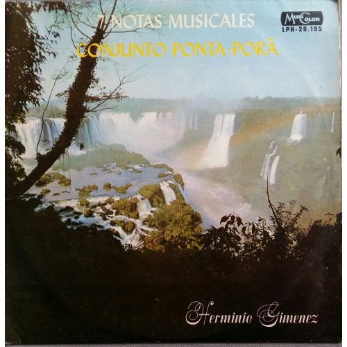 LP CONJUNTO PONTA PORÃ 7 NOTAS MUSICALES 