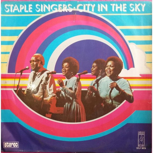 LP-STAPLE SINGERS. CITY IN THE SKY