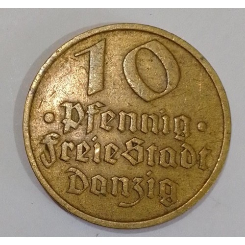 ALEMANHA  10 PFENNING  ANO  1932 REPÚBLICA DE WEIMAR 