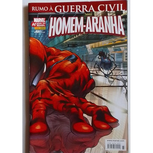 HOMEM ARANHA NÚMERO 64 RUMO À GUERRA CIVIL
