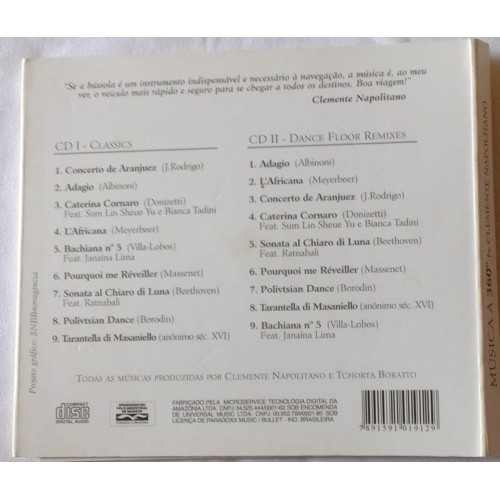 MÚSICA A 360 GRAUS BY CLEMENTE NAPOLITANO ( DUPLO )