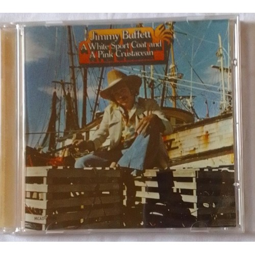 JIMMY BUFETT A WHITE SPORT COAT AND A PINK CRUSTACEAN