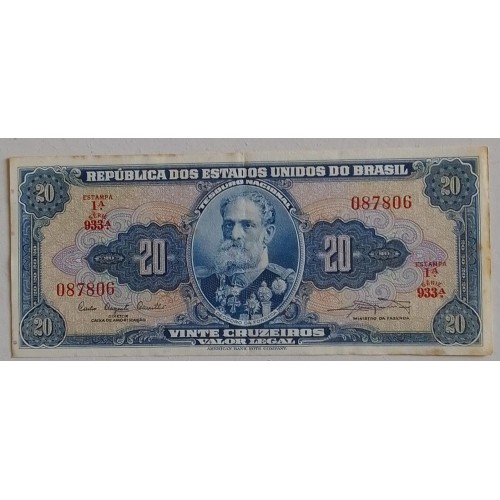 20 CRUZEIROS PRIMEIRA ESTAMPA
