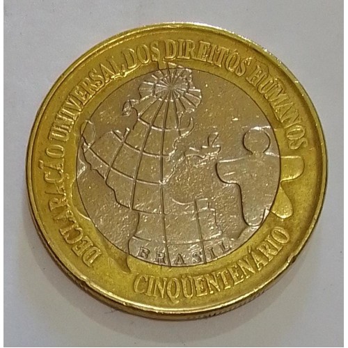 1 REAL ANO 1998 ( DIREITOS HUMANOS )