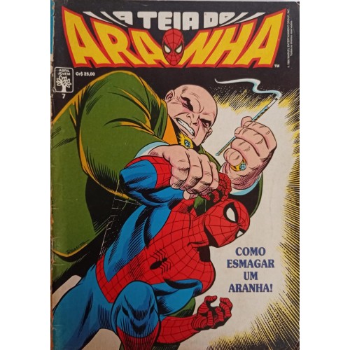 A TEIA DO ARANHA COMO ESMAGAR UM ARANHA! N°7 / FORMATINHO