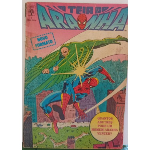 A TEIA DO ARANHA QUANTOS ABUTRES PODE UM HOMEM-ARANHA VENCER? N°5 / FORMATINHO