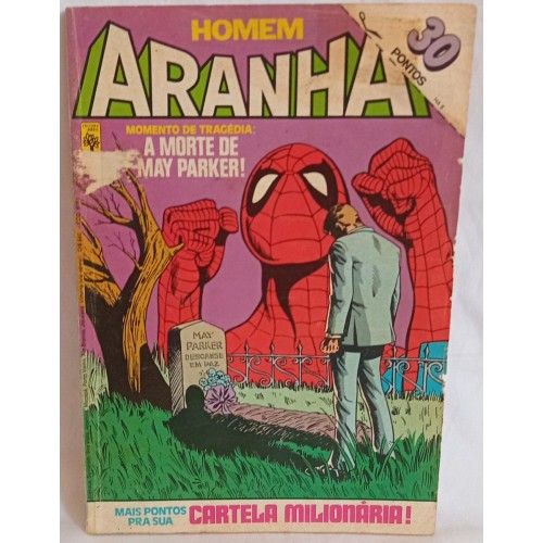 HOMEM ARANHA MOMENTO DE TRÁGEDIA: A MORTE DE MAY PARKER! N° 8 / FORMATINHO