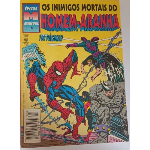 OS INIMIGOS MORTAIS DO HOMEM ARANHA N° 5 / FORMATINHO