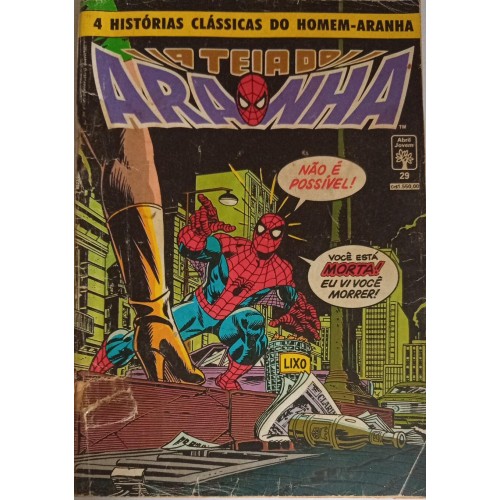 A TEIA DO ARANHA N° 29 / FORMATINHO