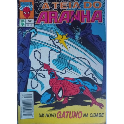 A TEIA DO ARANHA UM NONO GATUNO NA CIDADE N° 59 / FORMATINHO