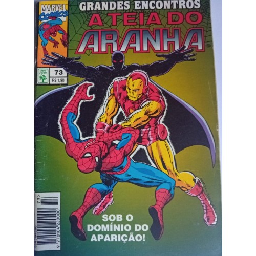 A TEIA DO ARANHA GRANDES ENCONTROS SOB O DOMÍNIO DO APARIÇÃO! N° 73 / FORMATINHO