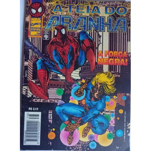 A TEIA DO ARANHA A FORÇA NEGRA! N° 78 / FORMATINHO