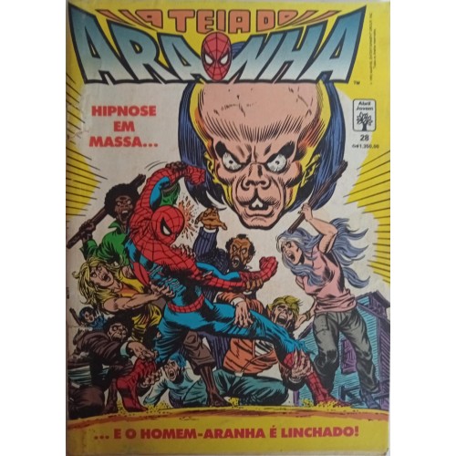 A TEIA DO ARANHA HIPNOSE EM MASA... N° 28 / FORMATINHO