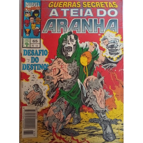 A TEIA DO ARANHA GUERRAS SECRETAS DESAFIO DO DESTINO! N° 65 / FORMATINHO