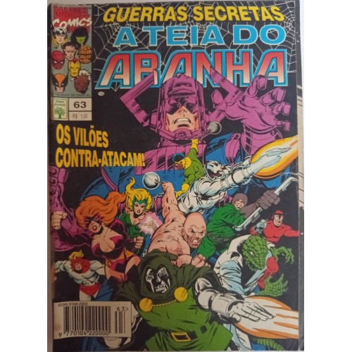 A TEIA DO ARANHA GUERRAS SECRETAS N° 63 / FORMATINHO