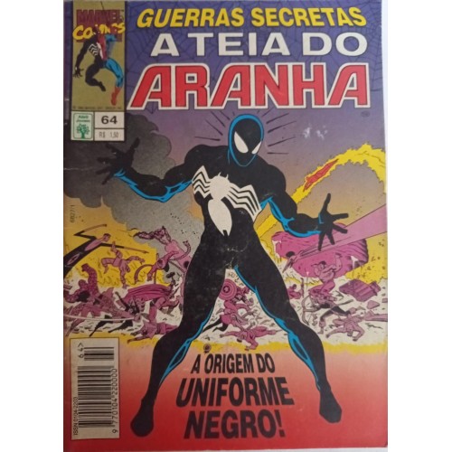 A TEIA DO ARANHA GUERRAS SECRETAS N° 64 / FORMATINHO