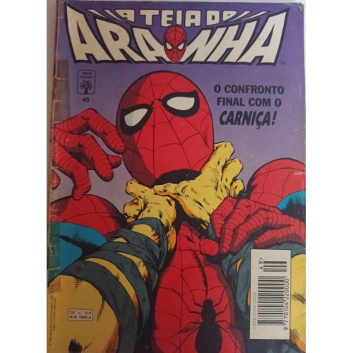 A TEIA DO ARANHA O CONFRONTO FINAL COM O CARNIÇA! N° 49 / FORMATINHO