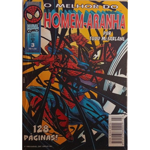 O MELHOR DO HOMEM-ARANHA POR TODD MCFARLANE N° 3 / FORMATINHO