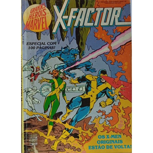 GRANDES HERÓIS MARVEL X-FACTOR OS X-MAN ORIGINAIS ESTÃO DE VOLTA! N° 30 / 