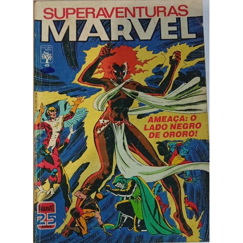 SUPERAVENTURAS MARVEL AMEAÇA: O LADO NEGRO DE ORORO! N° 49 / FORMATINHO