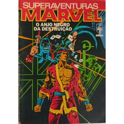 SUPERAVENTURAS MARVEL O ANJO DA DESTRUIÇÃO N° 57 / FORMATINHO