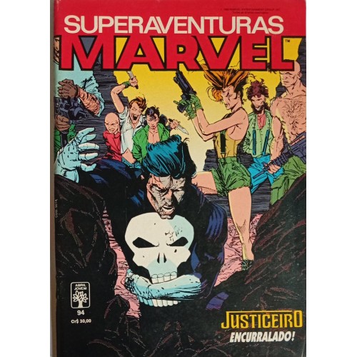 SUPERAVENTURAS MARVEL JUSTICEIRO ENCURRALADO! N° 94 / FORMATINHO