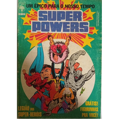 SUPER POWERS LEGIÃO DOS SUPER-HERÓIS N° 1 / FORMATINHO