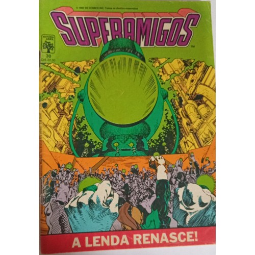 SUPERAMIGOS A LENDA RENASCE! N° 30 / FORMATINHO