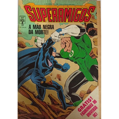 SUPERAMIGOS A MÃO NEGRA DA MORTE! N° 38 /  FORMATINHO