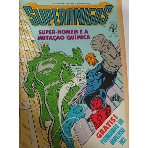 SUPERAMIGOS SUPER-HOMEM E A MUTAÇÃO QUÍMICA N° 39 / FORMATINHO