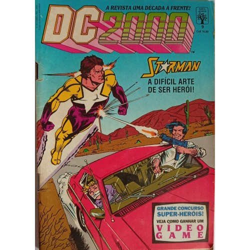 DC 2000 STARMAN A DIFÍCIL ARTE DE SER HERÓI! N° 9 /FORMATINHO