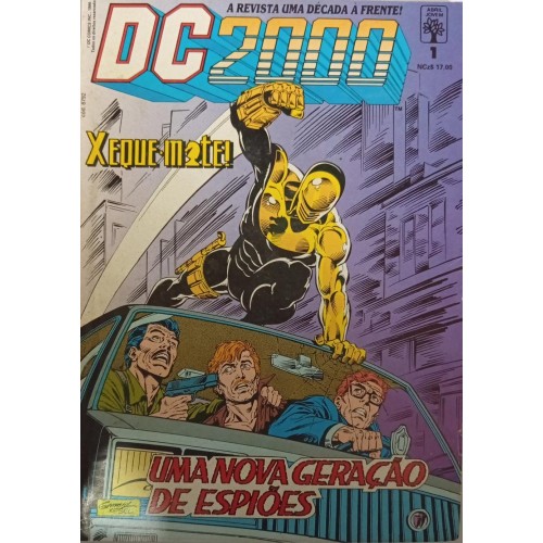 DC 2000 XEQUE-MATE! UMA NOVA GERAÇÃO DE ESPIÕES N° 1 / FORMATINHO
