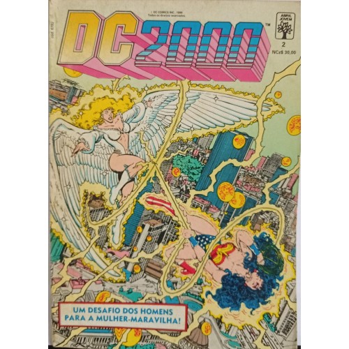 DC 2000 UM DESAFIO  DOS  HOMENS PARA A MULHER-MARAVILHA! N° 2 / FORMATINHO