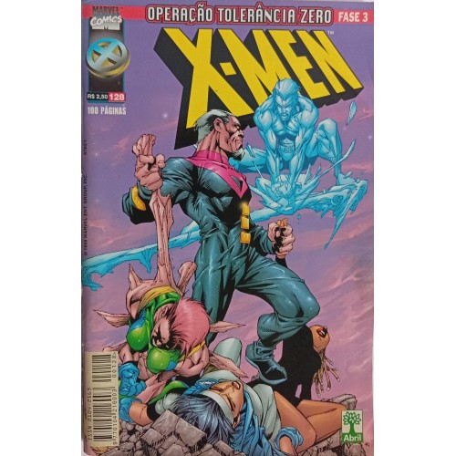 X-MEN OPERAÇÃO TOLERÂNCIA ZERO FASE 3 N° 128 /  FORMATINHO  