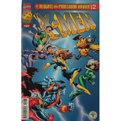 X-MEN O RESGATE DO PROFESSOR XAVIER PARTE 2 N° 137 / FORMATINHO  