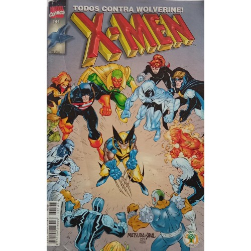 X-MEN TODOS CONTRA WOLVERINE! N° 141 / FORMATINHO  