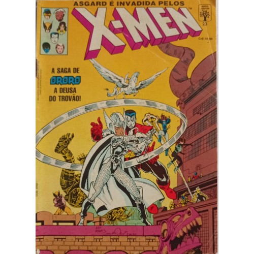 X-MEN A SAGA DE ORORO A DEUSA DO TROVÃO! N° 23 / FORMATINHO